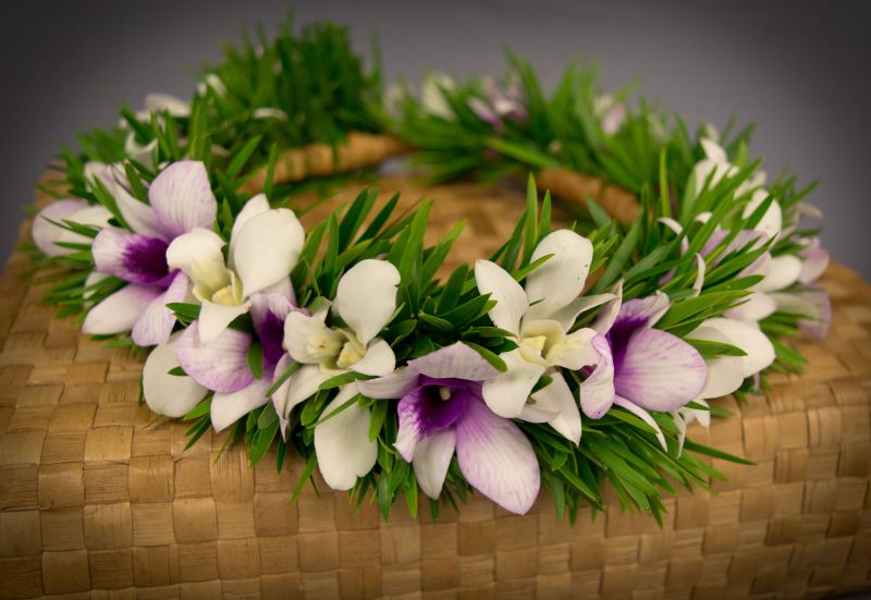 Haku Orchid Lei