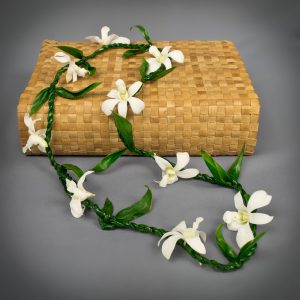 Ti Leaf & Orchid Lei