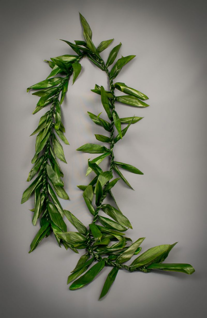 Maile Ti Leaf Lei - Image 2